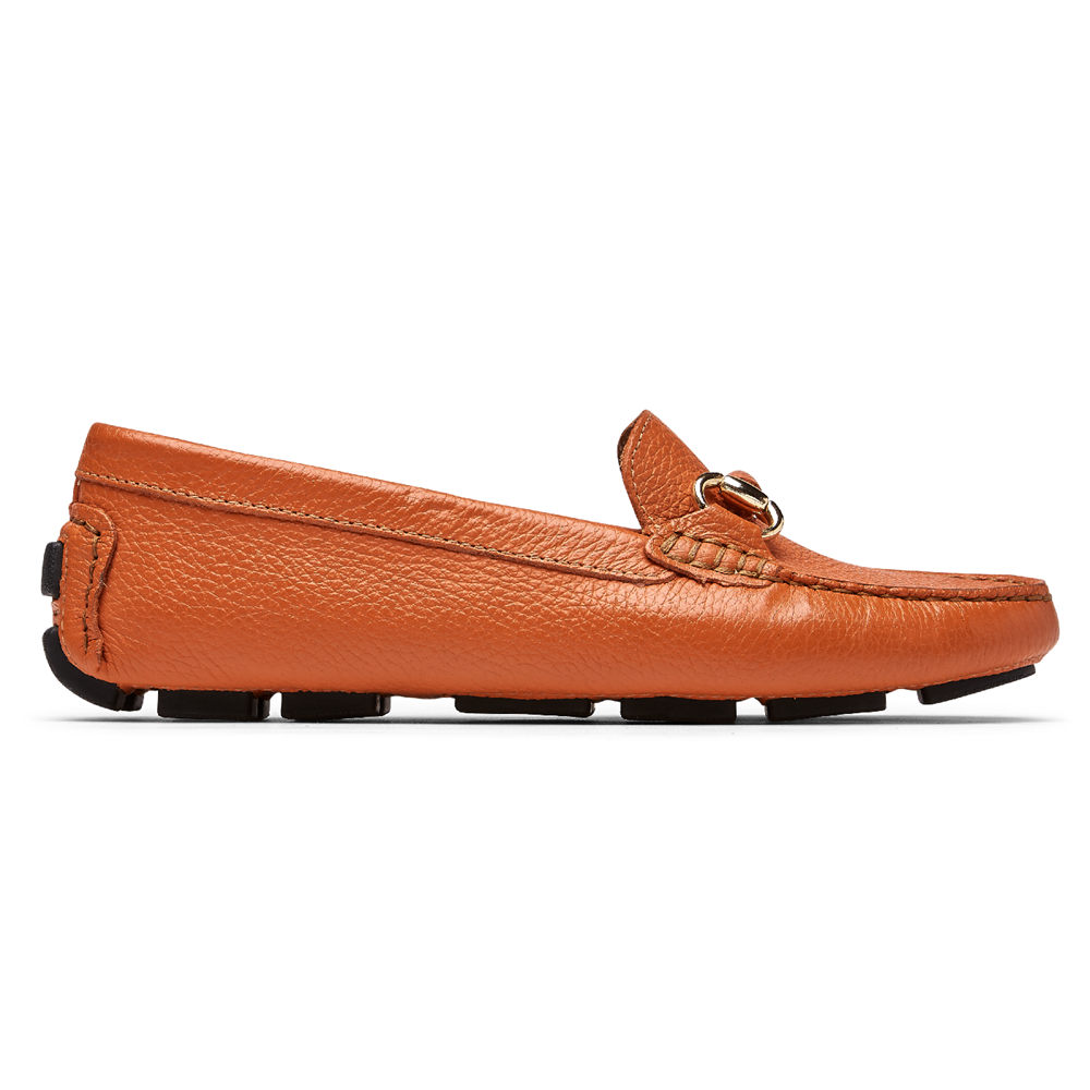 Rockport Womens Bayview Bit Keeper - Loafers Orange - ZTS290586